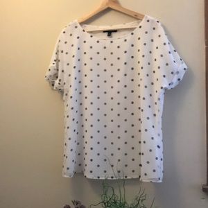 Banana Republic Polka Dot Blouse